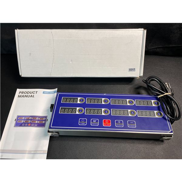 1 Commercial 8-Channel Digital Kitchen Timer - For Restaurants - New