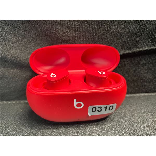 1 Pair of Beats Studio Buds - True Wireless ANC Earbuds (Model A2512) Red - Work Great! (Used)
