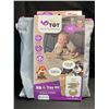 Image 1 : 1 Tidy Tot Bib & Tray Kit - Fits Highchairs/Booster Seats - Great for Messy Mealtimes/Play - New!