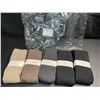Image 4 : Pack of 5 Pairs of Warm Knee-High Socks for Women - Thermal Cotton Socks - Brand New!