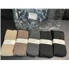 Image 4 : Pack of 5 Pairs of Warm Knee-High Socks for Women - Thermal Cotton Socks - Brand New!