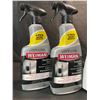 Image 2 : 2 Packs of Weiman Stainless Steel Cleaner & Polish (651ml) - 2 Per Pack/4 Total - Brand New!