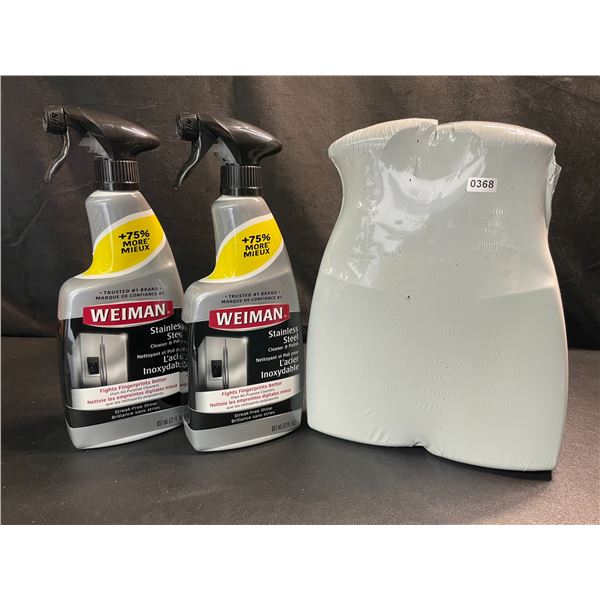2 Packs of Weiman Stainless Steel Cleaner & Polish (651ml) - 2 Per Pack/4 Total - Brand New!