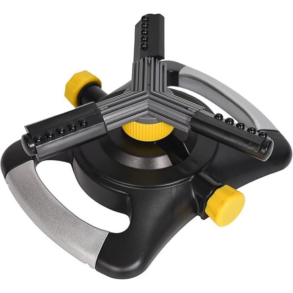 2 Greenmount 3-Arm Water Sprinklers for Lawn/Gardens - Brand New!