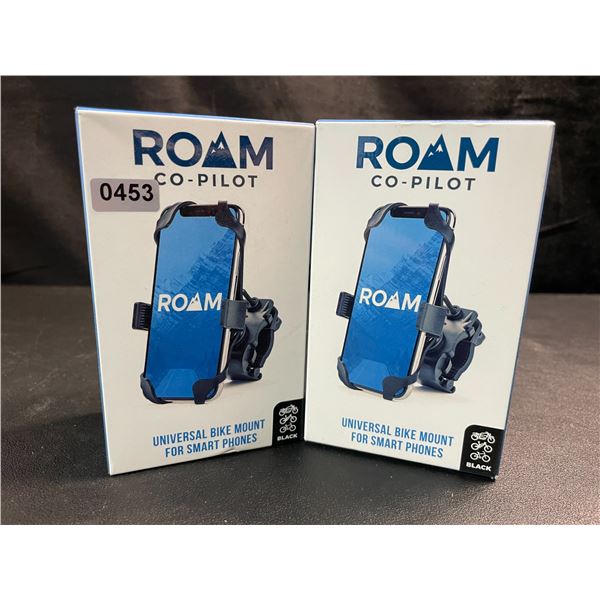 2 ROAM Co-Pilot Universal Bike Mounts for Smartphones - Brand New