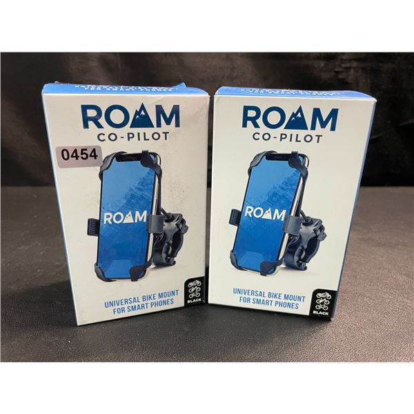2 ROAM Co-Pilot Universal Bike Mounts for Smartphones - Brand New
