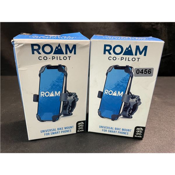 2 ROAM Co-Pilot Universal Bike Mounts for Smartphones - Brand New