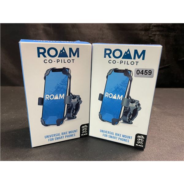 2 ROAM Co-Pilot Universal Bike Mounts for Smartphones - Brand New