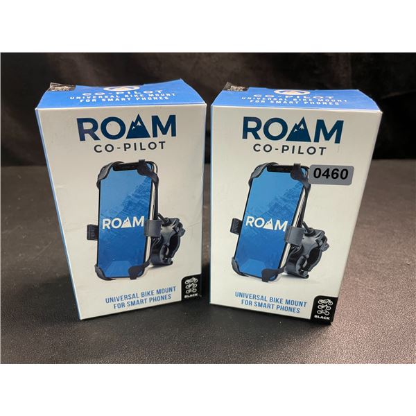 2 ROAM Co-Pilot Universal Bike Mounts for Smartphones - Brand New