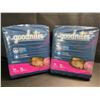 Image 1 : 2 Packs of Goodnites Girl's Nighttime Bedwetting Underwear - Size XL - 21pcs Per Pack - New