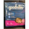 Image 2 : 2 Packs of Goodnites Girl's Nighttime Bedwetting Underwear - Size XL - 21pcs Per Pack - New