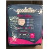 Image 4 : 2 Packs of Goodnites Girl's Nighttime Bedwetting Underwear - Size XL - 21pcs Per Pack - New