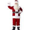 Image 1 : 1 Men's Deluxe Santa Suit - 11pc Santa Claus Costume for Adults - Size X-Large - New!