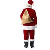 Image 2 : 1 Men's Deluxe Santa Suit - 11pc Santa Claus Costume for Adults - Size Large - New!
