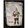 Image 3 : 1 Men's Deluxe Santa Suit - 11pc Santa Claus Costume for Adults - Size X-Large - New!