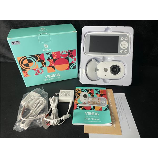 1 Boifun VB616 720P Baby Video Monitor (Single Baby Monitor with Single Camera) - New