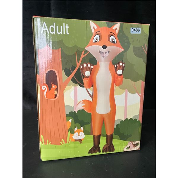1 Adult Inflatable Fox Costume