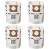 Image 1 : 3 Packs of Replacement Vacuum/Dust Bags for Shop Vacs (5-8 Gallon) - 4PCS Per Pack - New