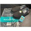Image 1 : 1 Pair of Men's Rock Dove Waffle Knit Anti-Odor Moc Slipper w/ Grip Bottom - New - Size 11 (Black)