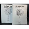 Image 2 : 2 Tmactime Electric Mosquito/Fly Swatters - Rechargeable Design - Brand New!