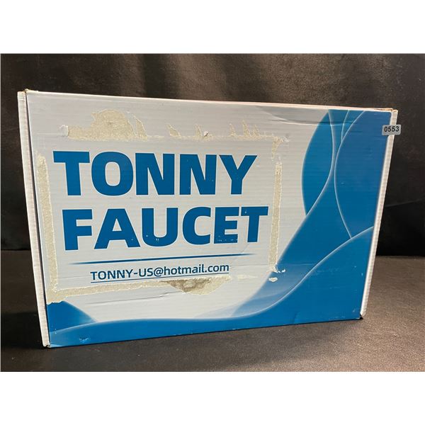 1 Tonny Faucet Single Hole Bathroom Sink Faucet - Brushed Nickel - New