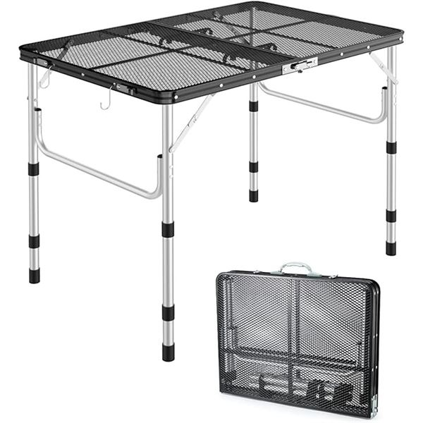 1 Sportneer Folding Portable Grill Table for Camping - 36"x24" - New in Box!