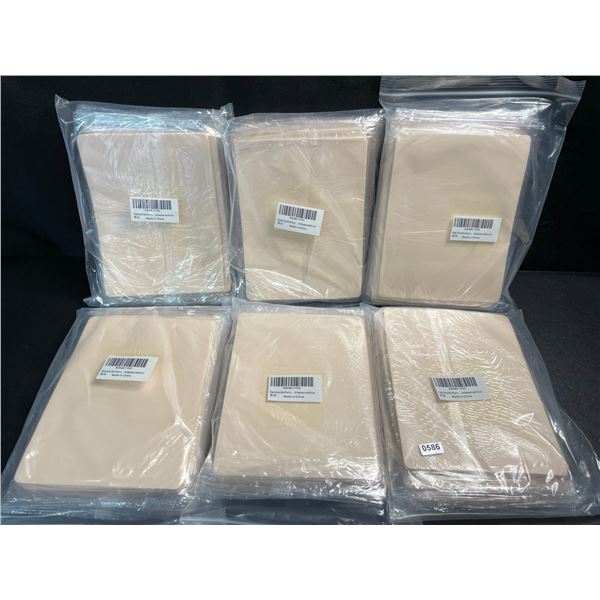 6 Packs of Blank Tattoo Practice Skin for Beginner Tattoo Artists - New