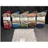 Image 1 : 5 Pairs of Women's Wool Crew Socks - Soft Warm Thick Knit Socks - Brand New! (Assorted Colours)