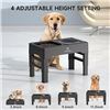 Image 5 : 1 Els Pet Raised Adjustable/Elevated Pet Food Bowl (4 Adjustable Heights) Large Size - Brand New!