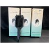 Image 1 : 3 Curling Combs/Styling Brushes for Hair - Brand New