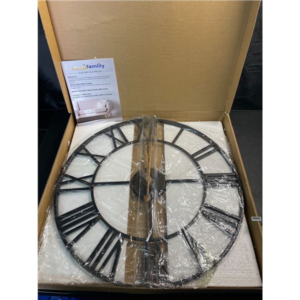 1 Large Wall Clock - 19 inch Size - Brand New