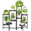 Image 1 : 1 10-Tier Metal Plant Stand for Indoor Plants/Plant Display Stand - New in Box!