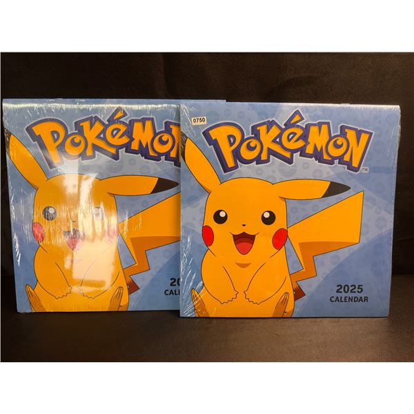 Pokemon 2025 Calendars - 2PCS - New