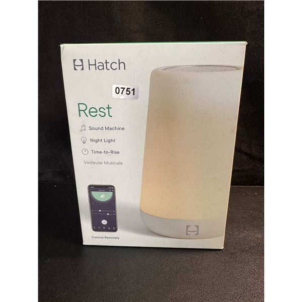Hatch Rest Smart App Control Baby Sound Machine and Night Light - New