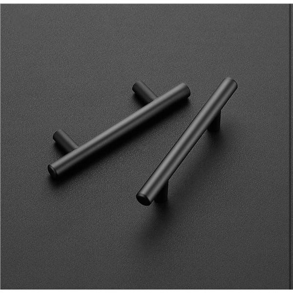 Ravinte Cabinet Hardware 30 Pack 5inch Matte Black Cabinet Drawer Pulls - New