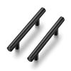 Image 2 : Ravinte Cabinet Hardware 30 Pack 5inch Matte Black Cabinet Drawer Pulls - New