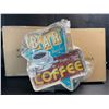 Image 1 : 2 Light-Up LED Coffee Bar Kitchen Decor Signs/Bar Signs - Brand New!