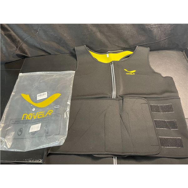 1 Novelr Men's Neoprene Sauna/Sweat Workout Suit - Size 3XL - New