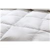 Image 1 : 1 Lightweight Down Feather Oversized King Cooling Duvet - 120x98" White - Open/No Box (See Photos)