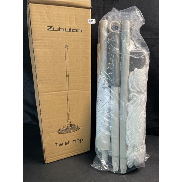 1 Zubulon Self-Wringing Twist Mop for Cleaning Floors - New