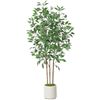 Image 1 : 1 Soguyi Large 5FT Tall Artificial Ficus Tree/Fake Plant for Home Decor- Brand New!