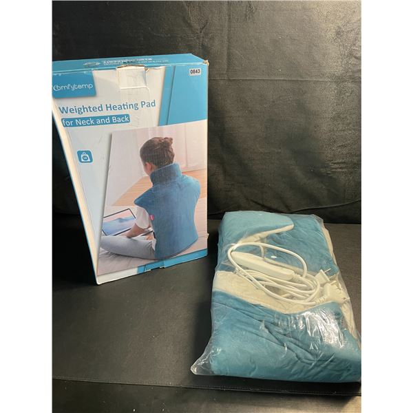 1 Weighted Wearable Body Heating Pad for Neck and Back - Open Box