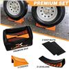 Image 6 : 1 Carmtek Camper Leveler Premium Kit - Curved RV Levelers w/ Camper Wheel Chocks/Mats/Bag - NEW