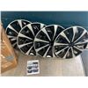 Image 2 : Set of 4 Hubcaps/Wheel Covers - 16 Inch Size - For Carts/Trucks/SUV