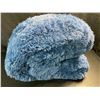 Image 2 : 1 Large Fuzzy/Soft Shaggy Area Rug Carpet - 106 x 68 Inches - with Anti-Slip Backing - Brand New!