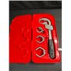 Image 1 : 1 Adjustable Wrench/Plumbing Tool Set for Sinks - New