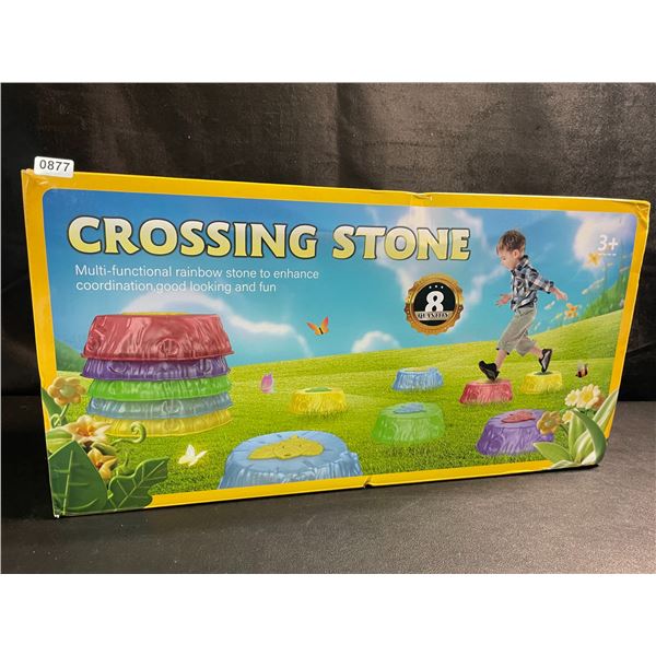 1 Box of Crossing Stones/Balance Stepping Stones for Toddlers - 8PCS - New