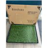 Image 2 : 1 Meekpaws Dog Grass Pee Pad/Artificial Grass Dog Toilet Mat - Large 34 x 23 Inch Size - New