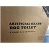 Image 3 : 1 Meekpaws Dog Grass Pee Pad/Artificial Grass Dog Toilet Mat - Large 34 x 23 Inch Size - New