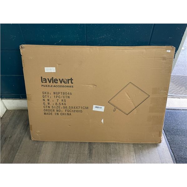 1 LaVieVert Tilting and Rotating Jigsaw Puzzle Table/Board (For Puzzles up to 1500pcs) - 36" x 25"